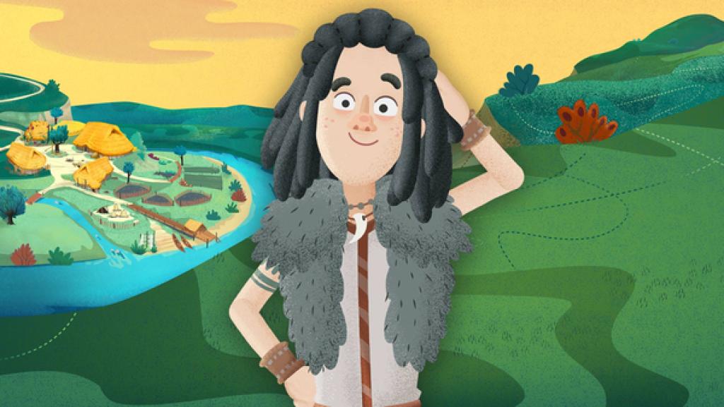 Das ist Mimo | Rechte: KiKA/ Silke Zinecker Lerne Mimo kennen! Wie ist sein Leben in der Bronzezeit? Was erlebt er alles?