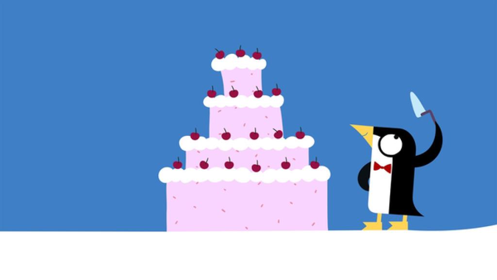 Rechte: KiKA/SWR/Studio FILM BILDER/Julia Ocker Jetzt wird die Torte angeschnitten.