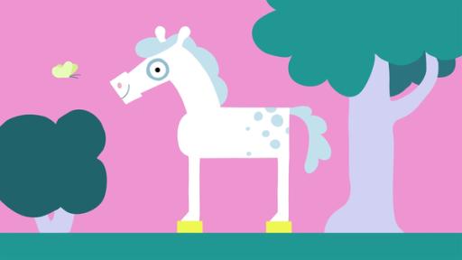 Rechte: KiKA/SWR/Studio FILM BILDER/Julia Ocker Das Pferd ist glücklich.