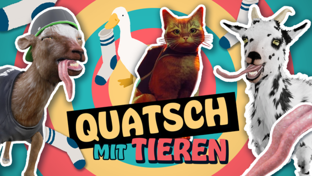 Verspielter Quatsch mit Tieren | Rechte: Rocket Beans Entertainment / KiKA Verspielter Quatsch mit Tieren | Rechte: Rocket Beans Entertainment / KiKA