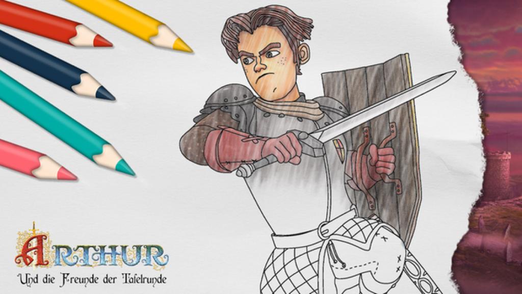 Gawain | Rechte: SWR/KiKA Gawain | Rechte: SWR/KiKA