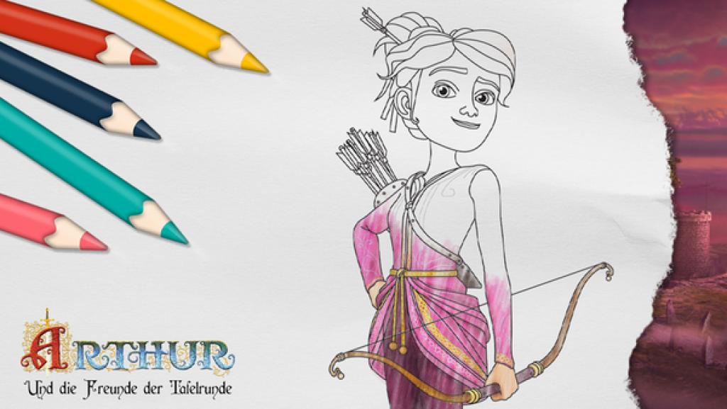 Guinevere | Rechte: SWR/KiKA Guinevere | Rechte: SWR/KiKA