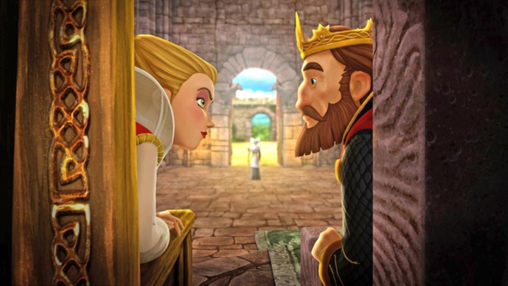 Königin für einen Tag | Rechte: SWR Arthur und die Freunde der Tafelrunde - Folge 5