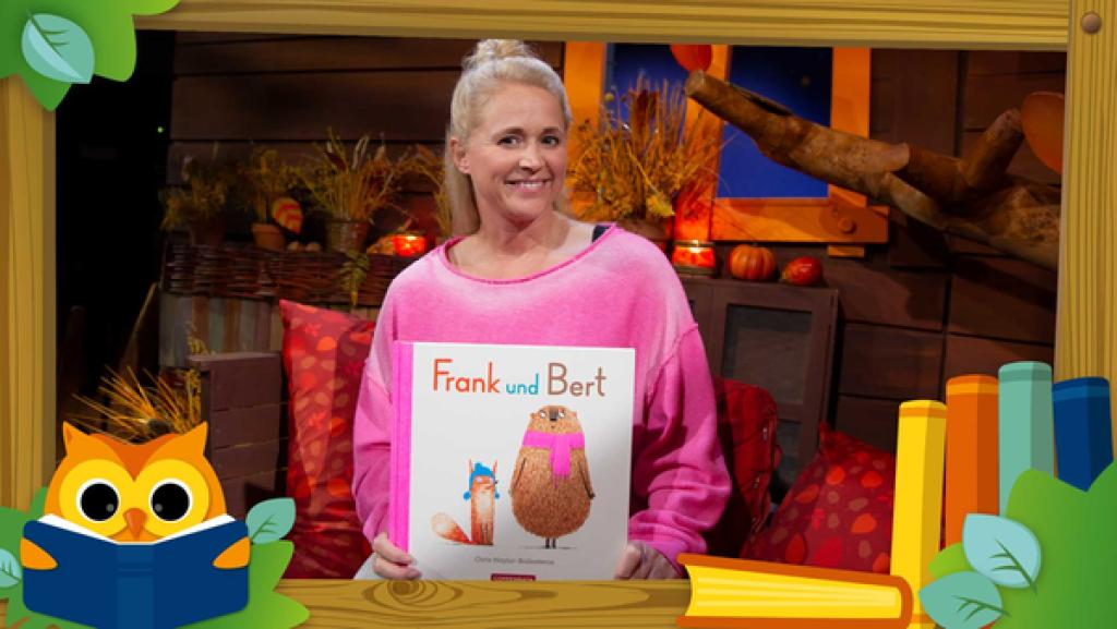 Singa liest das Kinderbuch: "Frank und Bert" | Rechte: KiKA Singa liest das Kinderbuch: "Frank und Bert"