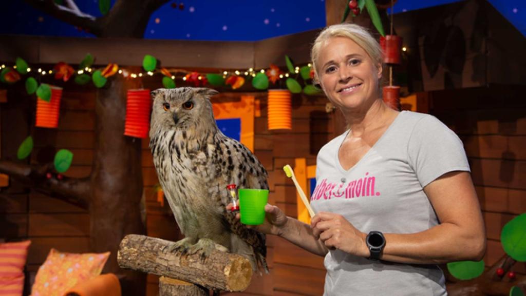 Singa erklärt Tipps fürs Zähneputzen.