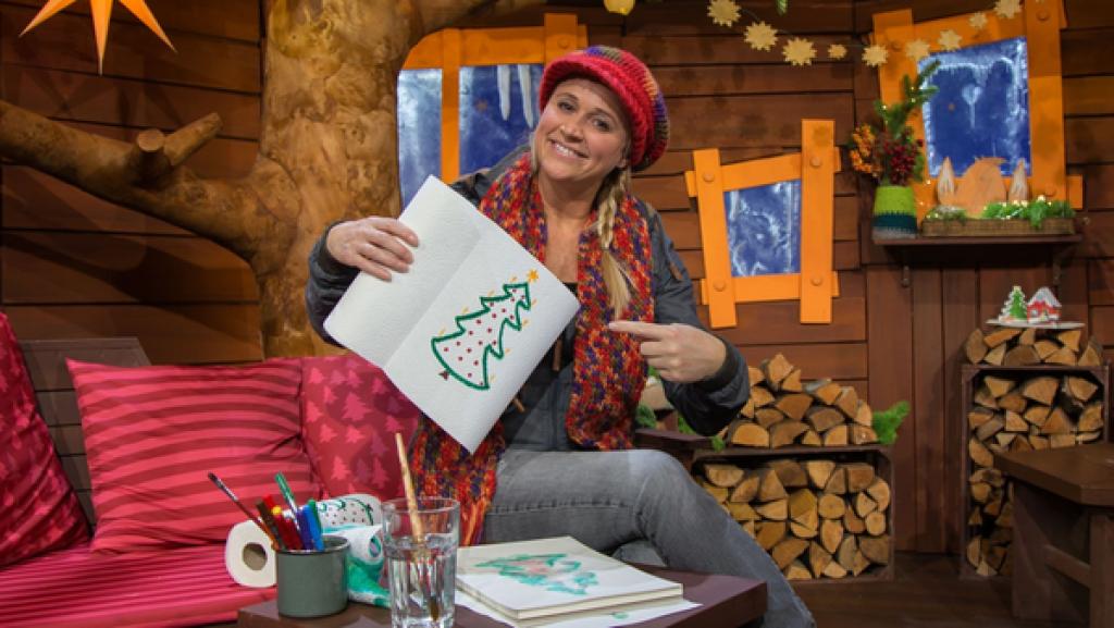 Singa hat eine Malidee für einen zauberhaften Wunder-Weihnachtsbaum.