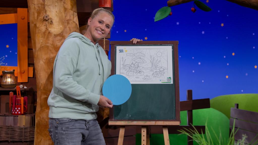 Singa sucht Kreise und fotografiert sie.