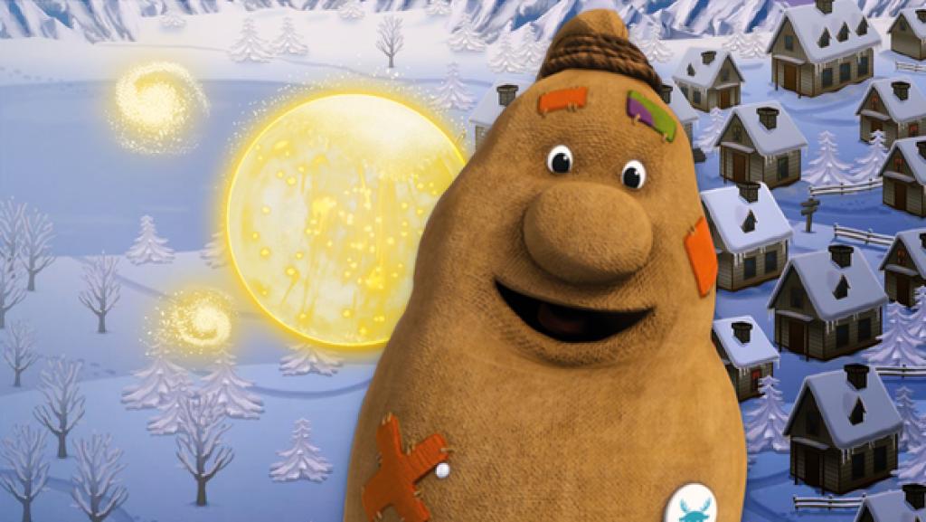 Beutolomäus in einer verschneiten Winterlandschaft