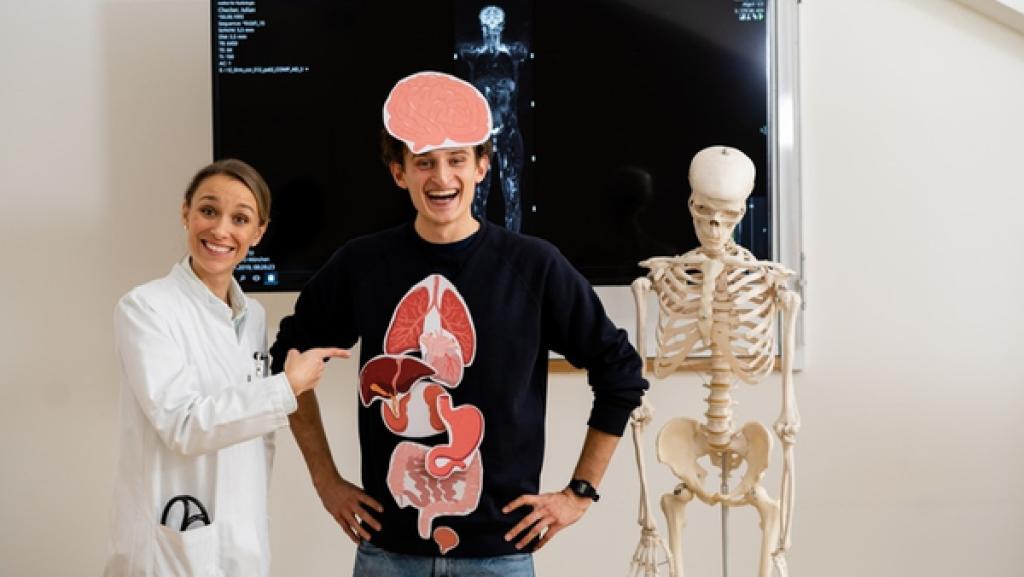 Der Organe-Check / Im Klinikum Rechts der Isar trifft Julian Ärztin Anna. | Bild: BR / megaherz GmbH