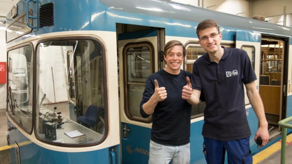 Der U-Bahn-Check / Gecheckt: die U-Bahn ist wieder top in Schuss und darf zurück auf die Strecke. | Bild: BR / megaherz GmbH