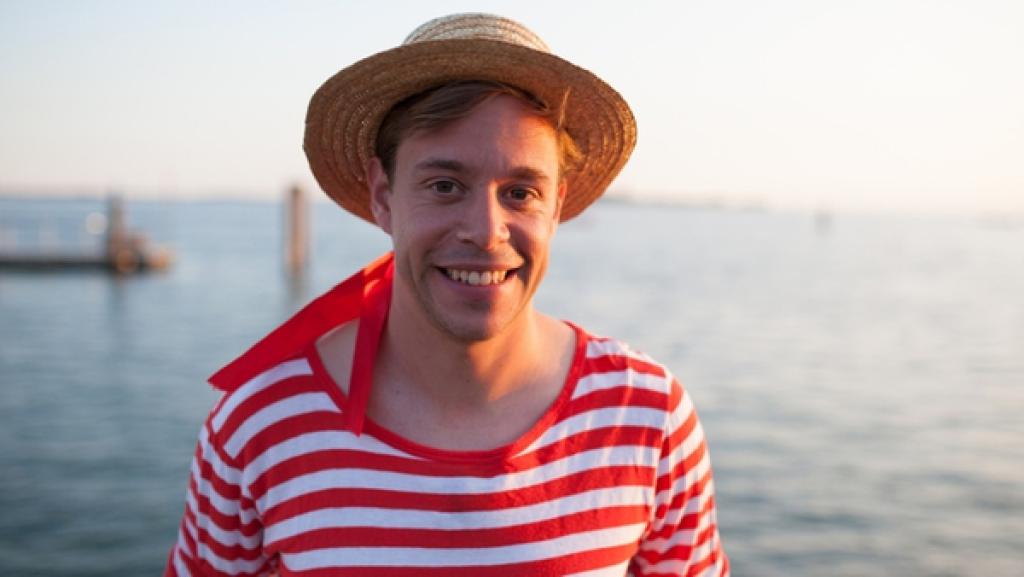 Der Venedig-Check | Checker Tobi im Gondoliere-Kostüm in Venedig | Bild: BR | megaherz gmbh | Hans-Florian Hopfner