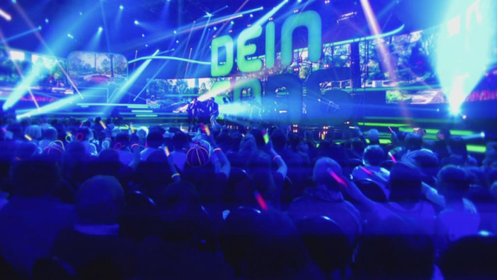 Die "Dein-Song"-Bühne