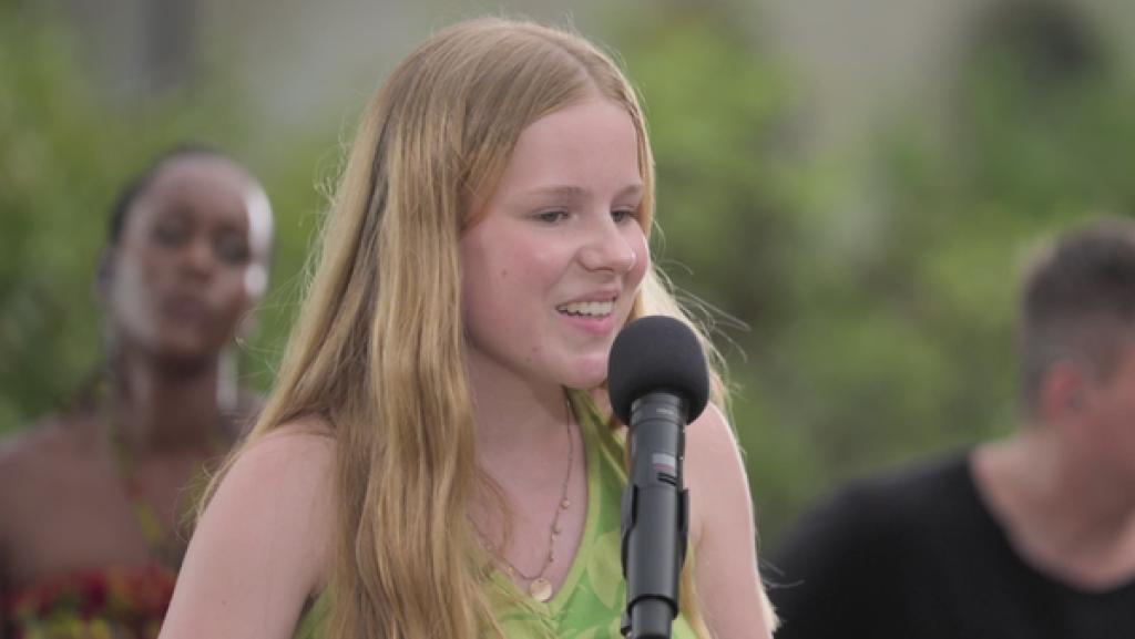 Auf der Bühne: Frida | Rechte: KiKA