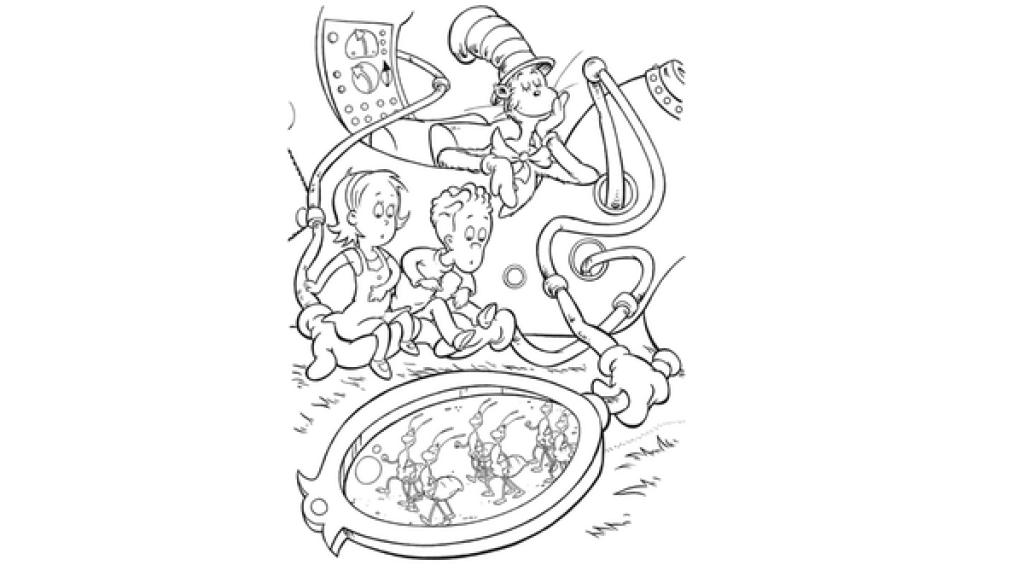 Ameisen beobachten - Ausmalbild