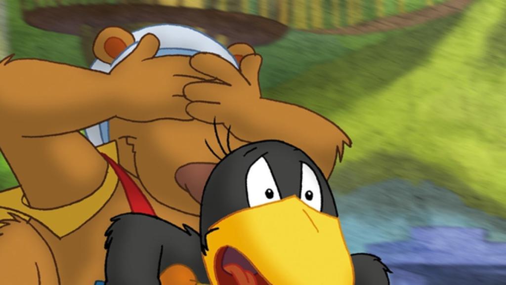 Socke ist ein toller Dreiradfahrer - aber er überschätzt sich auch leicht.