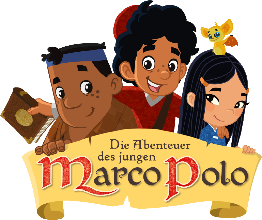 Logo "Die Abenteuer des jungen Marco Polo"