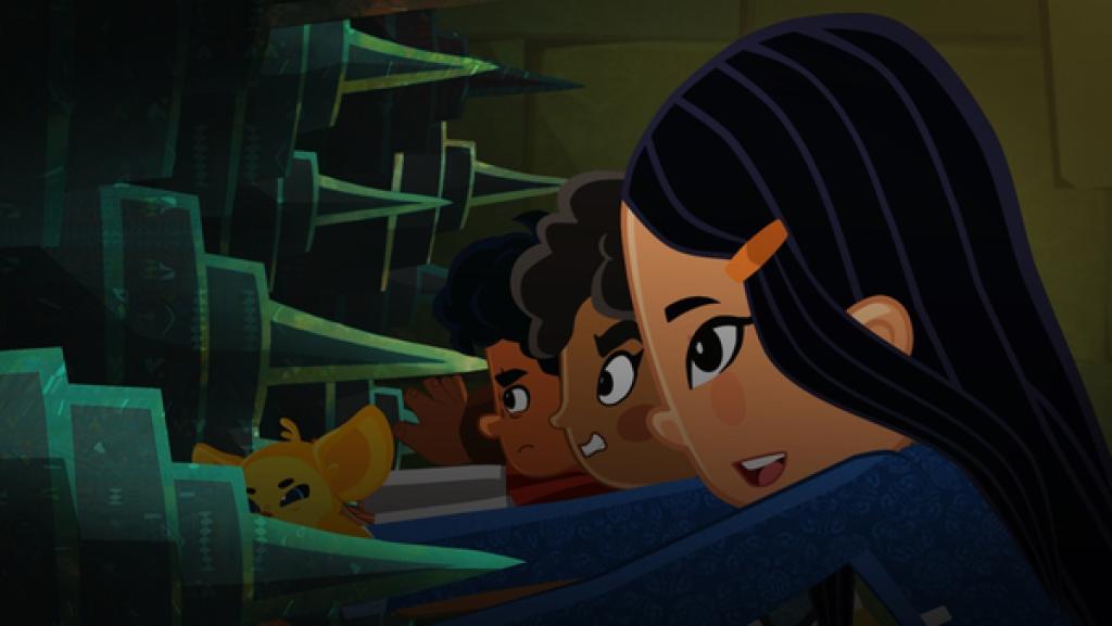 Rechte: MDR/MotionWorks Die Freunde sitzen in der Falle.