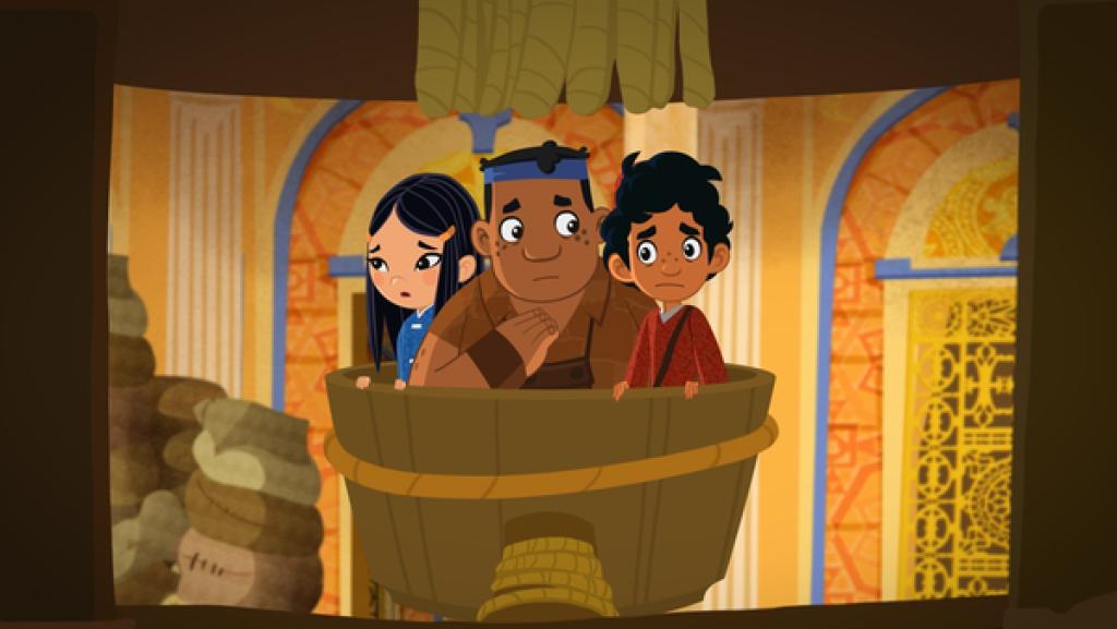 Rechte: MDR/MotionWorks Die Freunde müssen flüchten.