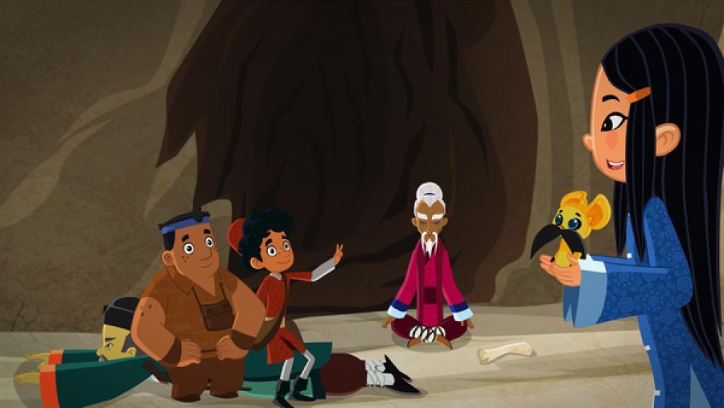 Rechte: MDR/MotionWorks Luigi, Marco, FuFu und ShiLa bei einem Seher