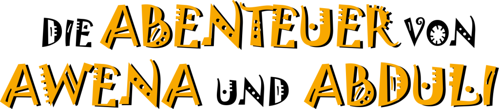 Logo "Mein Bruder und ich - Die Abenteuer von Awena und Abduli"