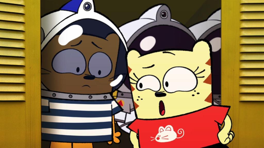 Ollie hat Angst, Moon redet ihm ins Gewissen.