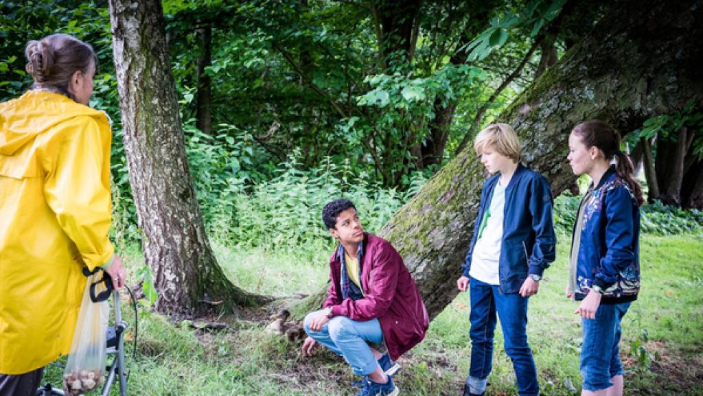 Folge 202: Die Pfefferkörner finden eine verletzte Ente im Park