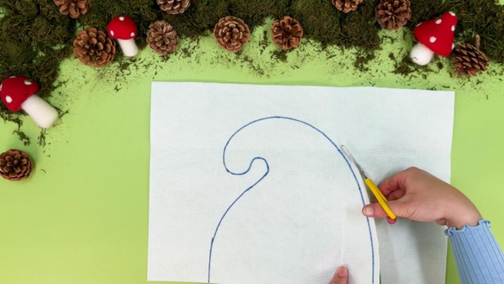 Kostenlose Bastelanleitung zum Herunterladen: Nähe deine eigene Schlumpfmütze!