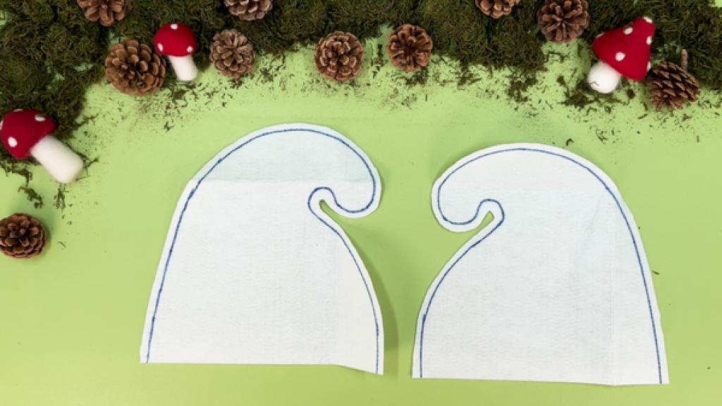 Kostenlose Bastelanleitung zum Herunterladen: Nähe deine eigene Schlumpfmütze!