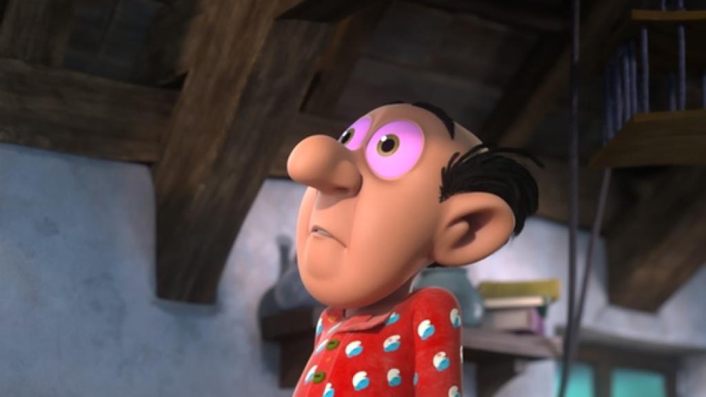 Gargamel wurde zwar hypnotisiert - aber von Azrael statt von Schlaubi.