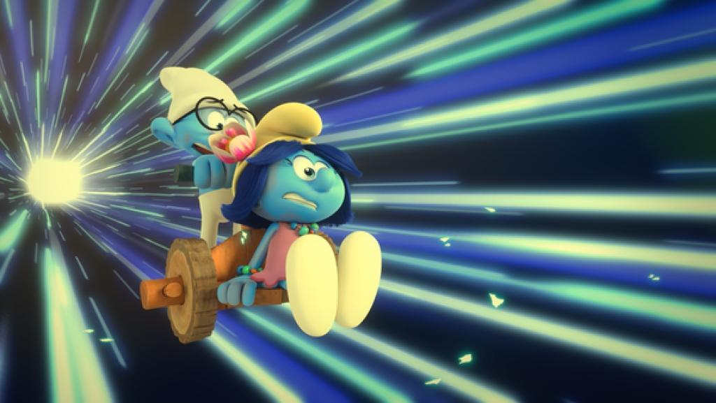 Schlaubi und Blüte begegnen dem Zauberer Caramel. Zusammen suchen sie nach einem Zauberspruch, der die zwei wieder in ihre Welt zurückzaubert.