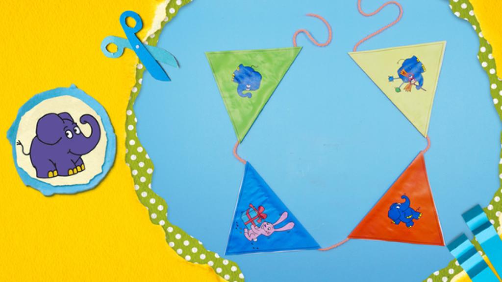 Wimpelkette | Rechte: KiKA