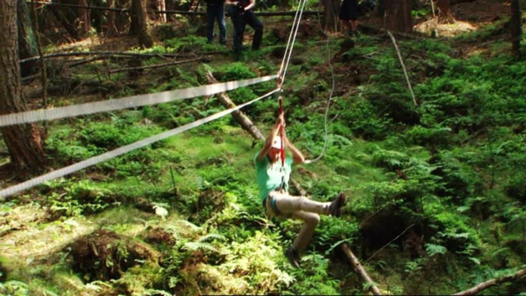 Durch die Wildnis Wildnistest