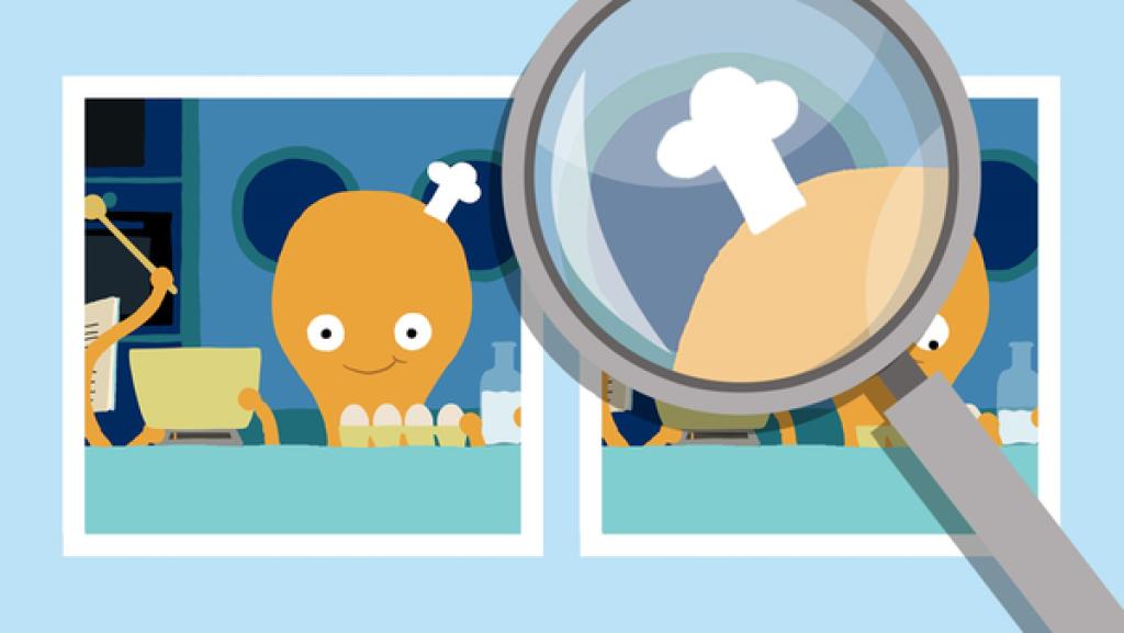 Spiele mit den Animanimals und finde alle Fehler in den Bildern!