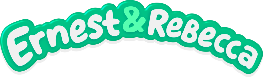 Logo  "Ernest & Rebecca"