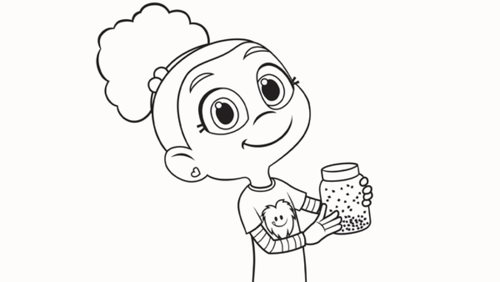 Esme und ihr Glitzerglas | Rechte: KiKA/Nelvana Esme und ihr Glitzerglas