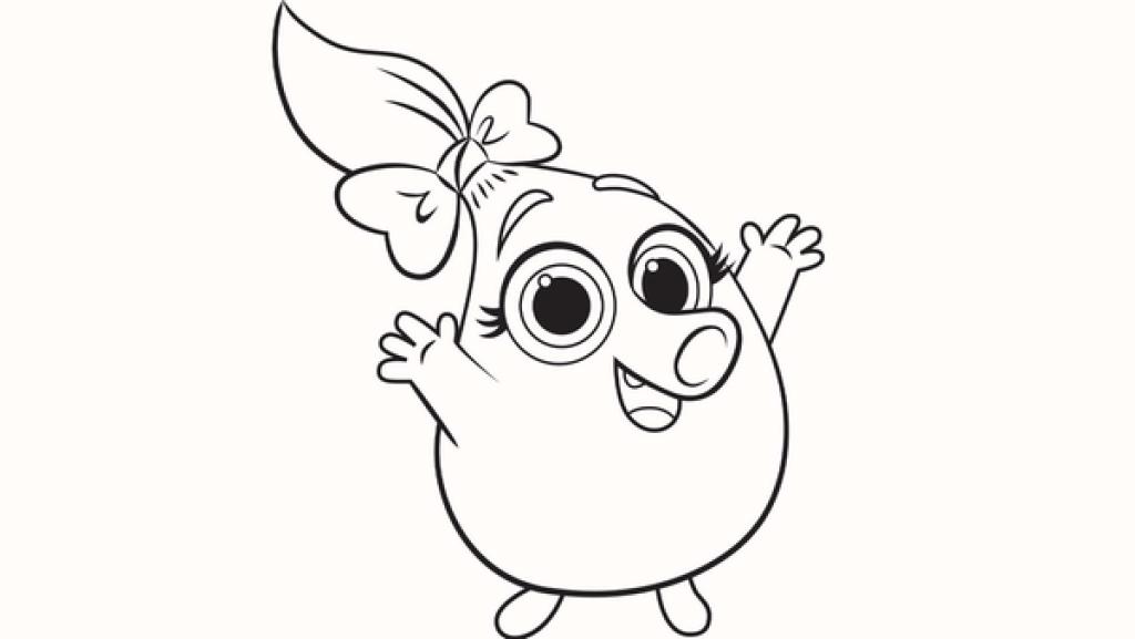 Das kleine Monster Fee | Rechte: KiKA/Nelvana Male Fee, das kleine Monster, bunt an!