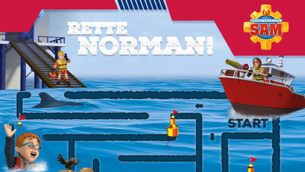 Rette Norman - Labyrinth | Rechte: KiKA/HIT Entertainment Rette Norman - Labyrinth