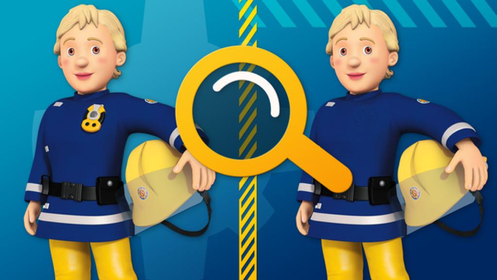 Fehlersuche | Rechte: Prism Art & Design, HIT Entertainment Feuerwehrmann Sam Spiel Fehlersuche