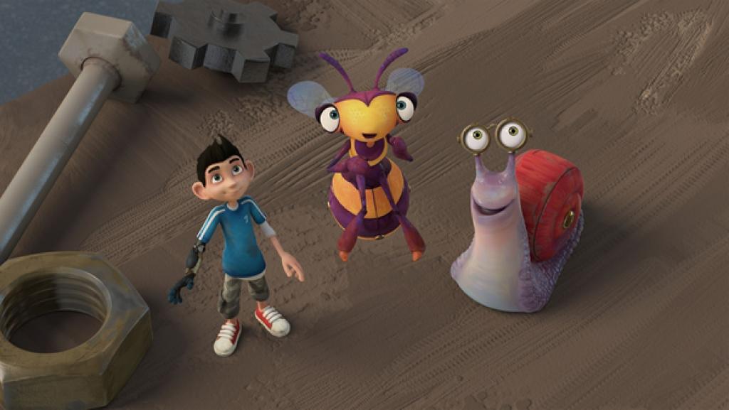 Zak, Syd und Willow finden etwas an der Decke.