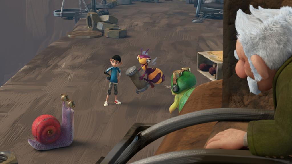 Syd, Zak, Willow und Chowser haben ein neues Mikronator-Teil gefunden. 