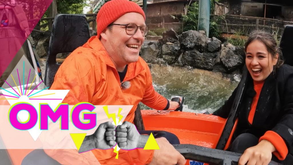 Sarah und Ben im Freizeitpark: Die Rafting-Challenge | Rechte: KiKA Sarah und Ben im Freizeitpark: Die Rafting-Challenge | Rechte: KiKA