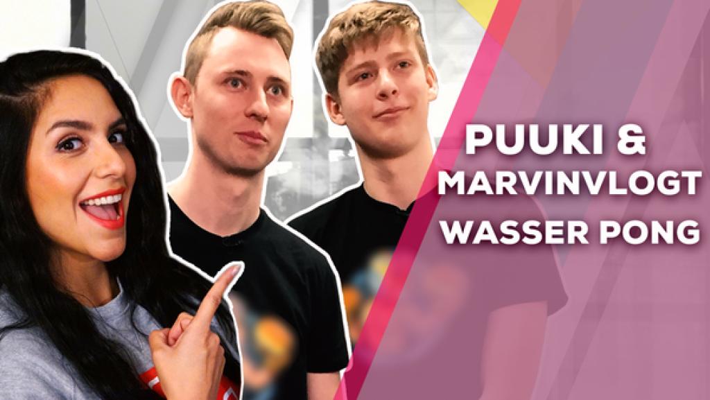 Puuki und MarvinVlogt - Wasser Pong | Rechte: KiKA Puuki und MarvinVlogt - Wasser Pong | Rechte: KiKA