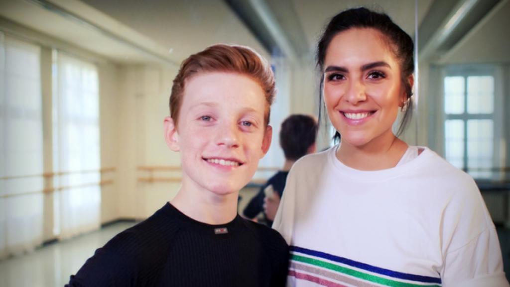 Rechte: KiKA/Sabine Krätzschmar Jess trifft Lucas, für den ein Leben ohne Tanzen keine Option wäre.