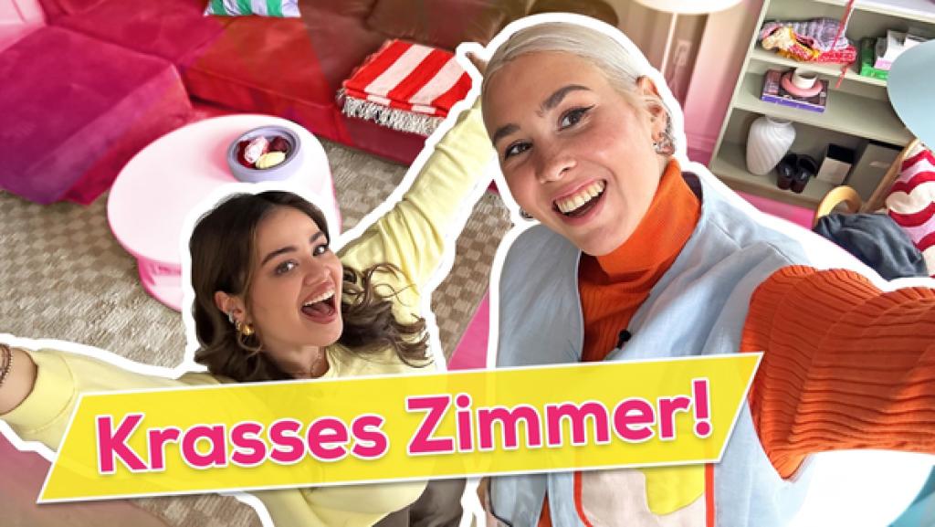 Rechte: KiKA/Rozhyar Zolfaghari DIY-Künstlerin Sarah Heartmann zeigt, wie sich mit wenig Geld kreative Räume gestalten lassen. Sarah holt sich bei ihr nützliche Einrichtungstipps ab.