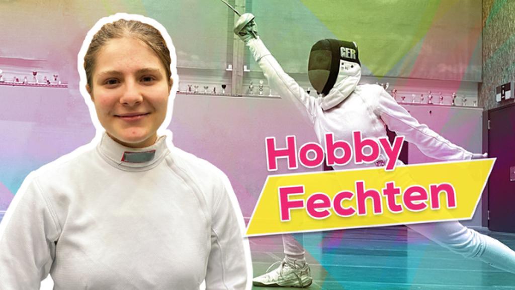Rechte: KiKA/Eva Knäusl Sarah trifft Fechterin Eva und lässt sich von ihr zeigen, was man für ihr Hobby an Technik, Motivation und Geschick braucht.