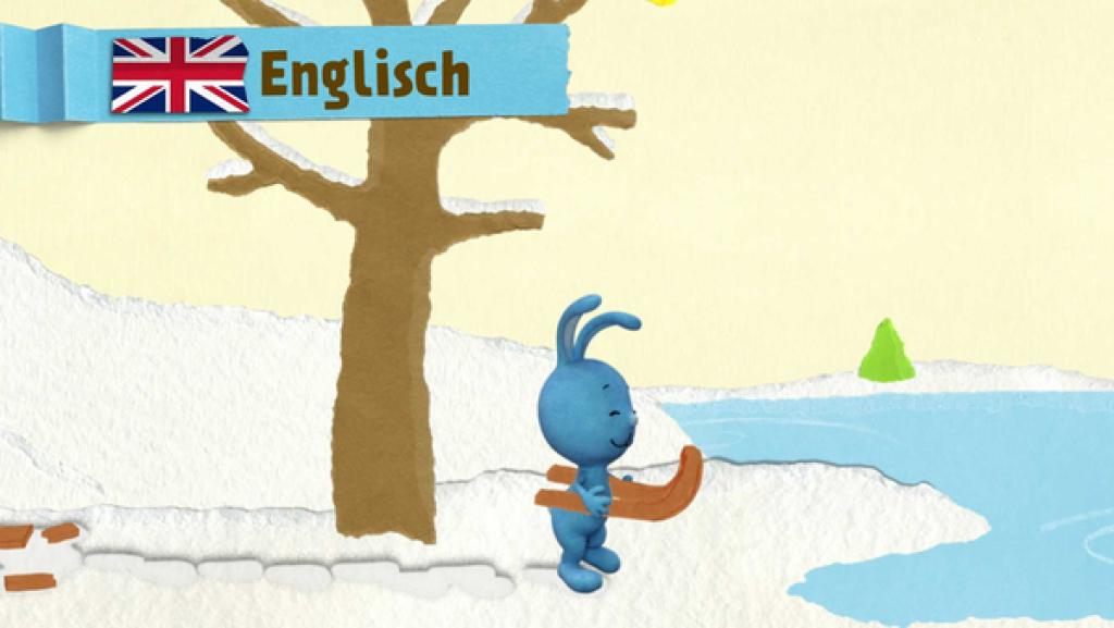 A sledge turns into ice skates | Rechte: KiKA A sledge turns into ice skates | Rechte: KiKA