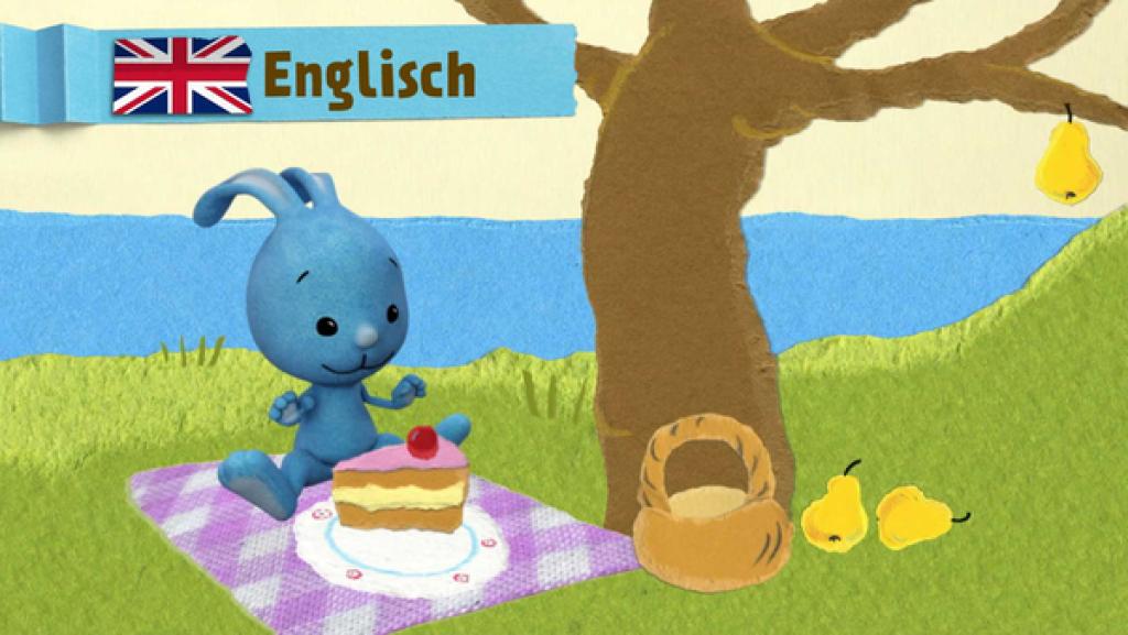 Kikaninchen slips on a plate-sledge | Rechte: KiKA Kikaninchen slips on a plate-sledge | Rechte: KiKA