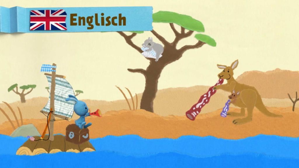 A kangaroo plays didgeridoo | Rechte: KiKA A kangaroo plays didgeridoo | Rechte: KiKA