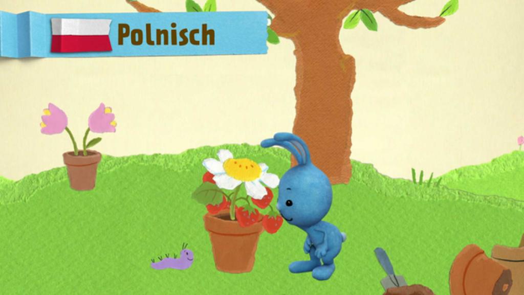 Kikaninchen stawia drabinkę dla małej gąsienicy | Rechte: KiKA Kikaninchen stawia drabinkę dla małej gąsienicy | Rechte: KiKA