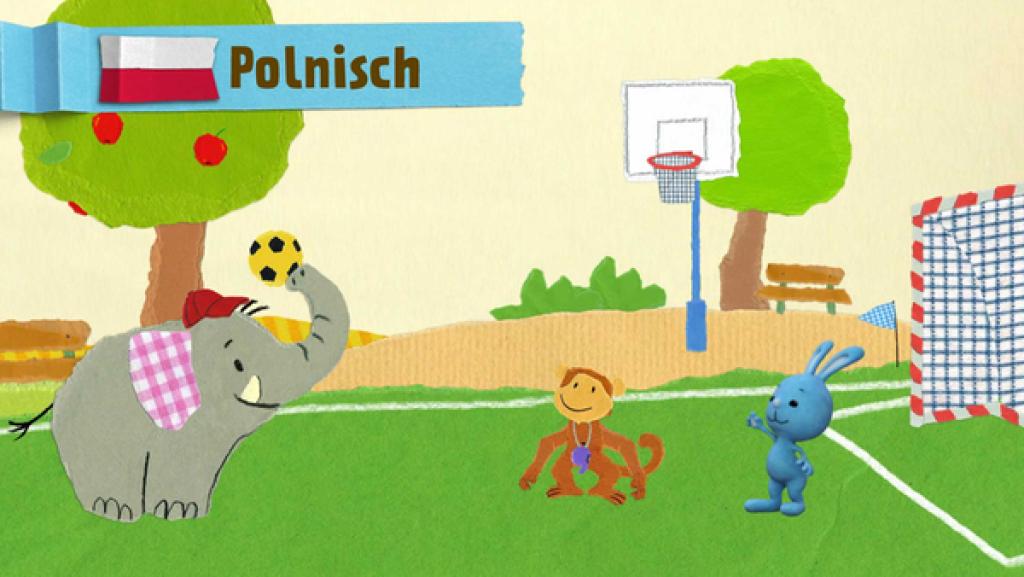 Piłka ląduje na jabłoni | Rechte: KiKA Piłka ląduje na jabłoni | Rechte: KiKA